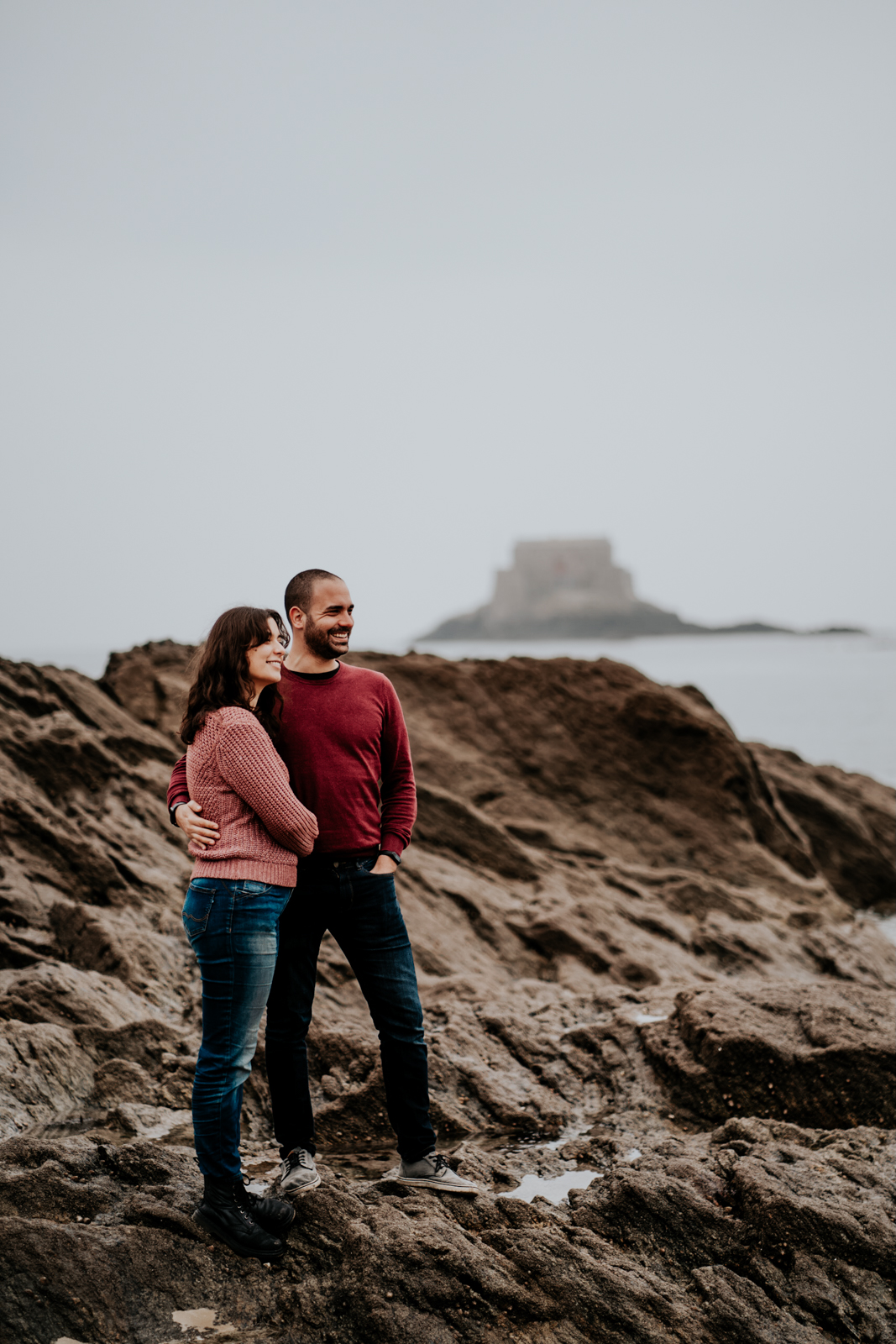 Photographe couple saint malo