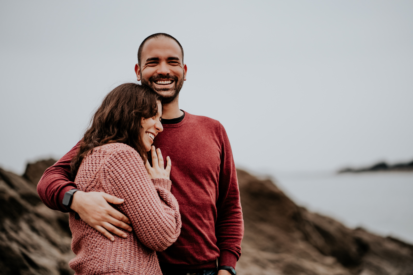 Shooting couple photo saint malo